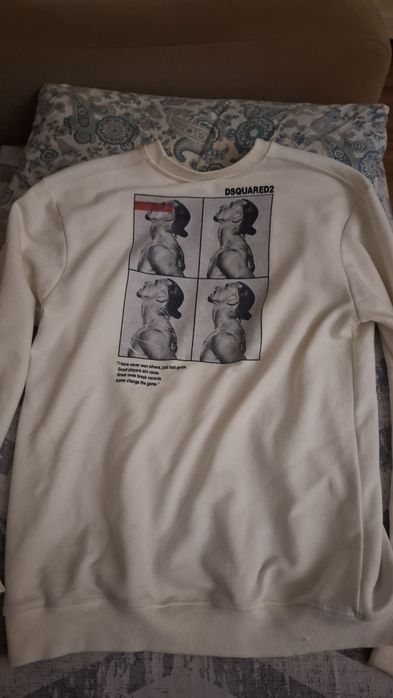 Продам свитшот dsquared2 с ибрагимовичем