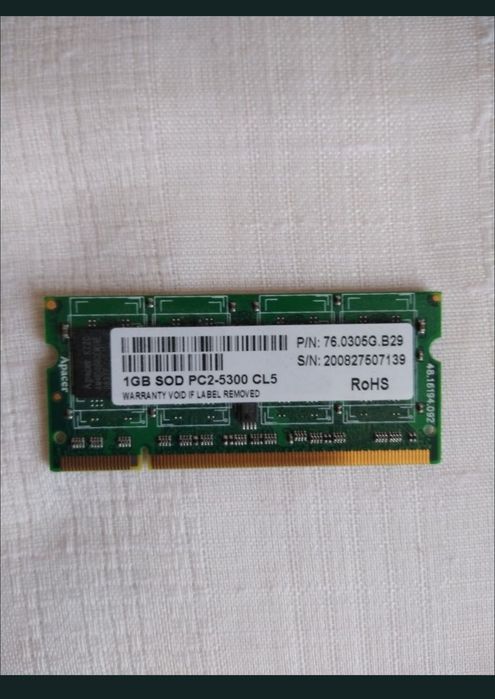 Placa  Ram 1Gb, perfect functionala