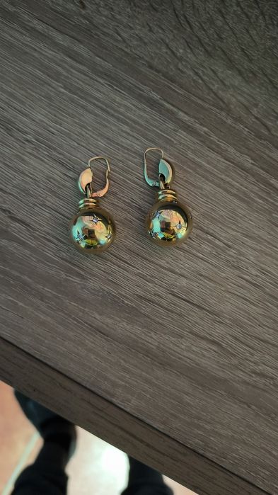 Cercei din aur 18k cu diamante