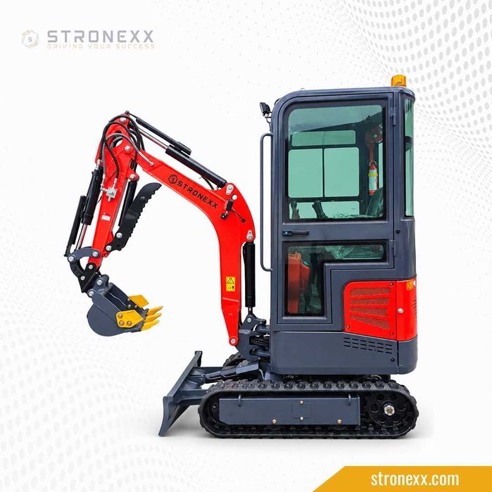 Мини Багер STRONEXX SX12EX Pro Cabin