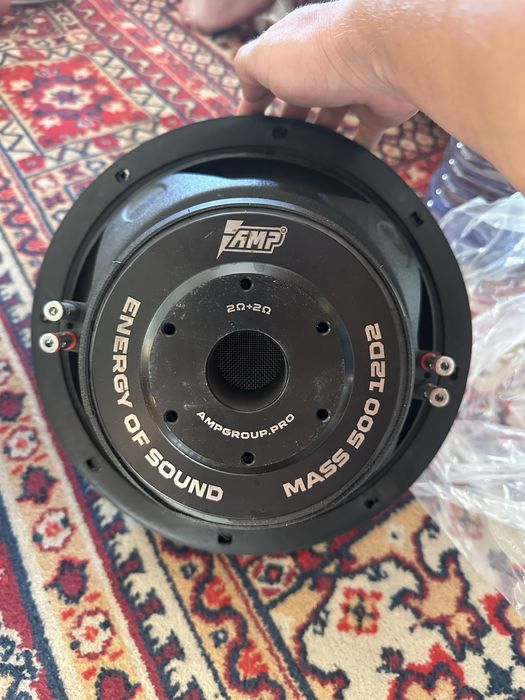 Продам два саббуфнра AMP 500 12D2