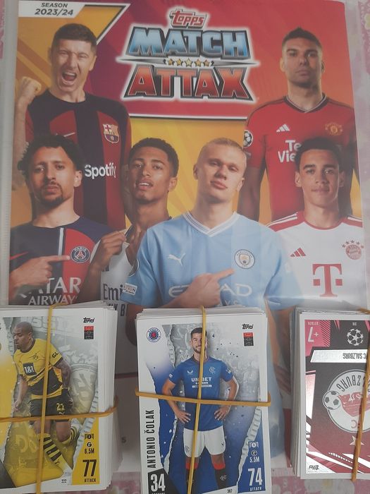 Schimb cartonașe Premier League 2024/ Match attax 2023-2024.