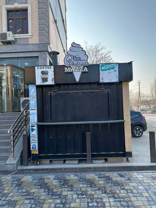 Продается будка для кофе и мороженого