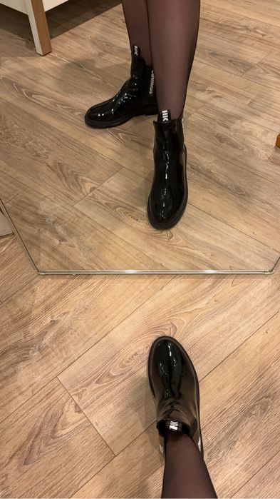 Ботинки лакированные. Турция