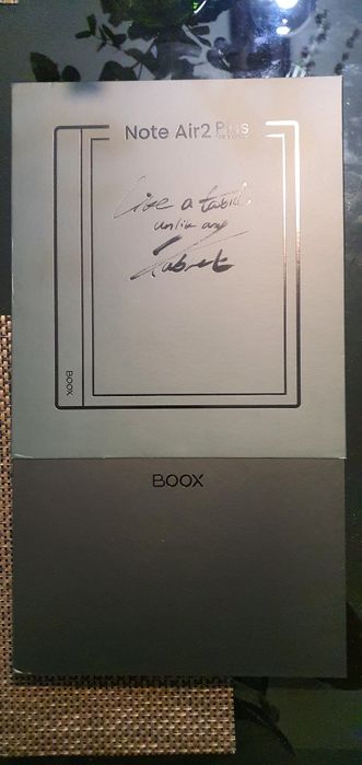 Tableta Onyx Boox Note Air2 Plus, husa, pen, cutie