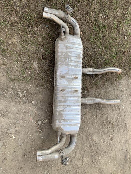 Выхлоп на мерседес AMG