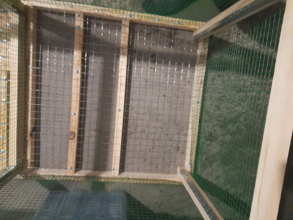 Quyonlar uchun qafas ishlatilinmagan