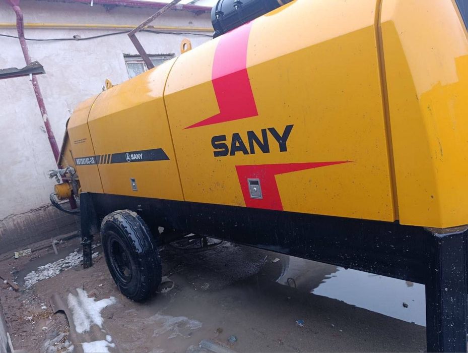 Sany бетон насос 85 м3+Паук