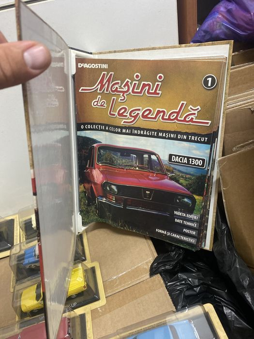 Lot 20 machete scara 1:43 colectia Deagostini MASINI DE LEGENDA