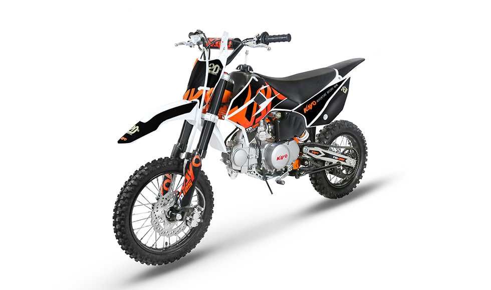 Motocicleta cross enduro copii/tineri KAYO TD125(4T,8cp)la MYMOTO CLUJ