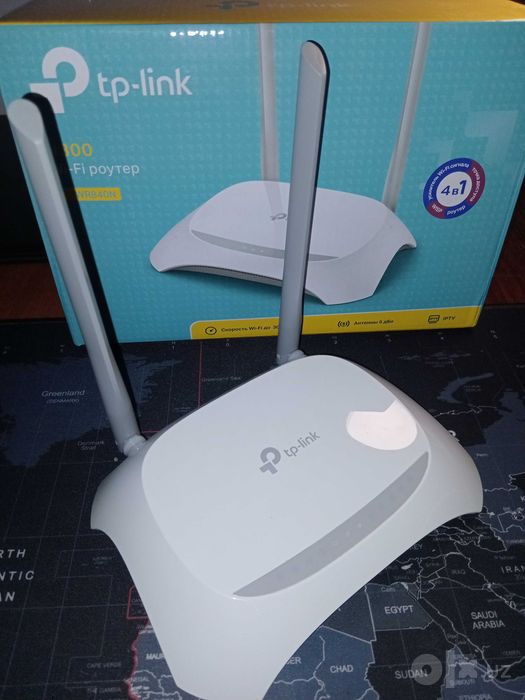 Wi-Fi роутер TP-Link TL-WR840N (300 Мбит/с), в отличном состоянии