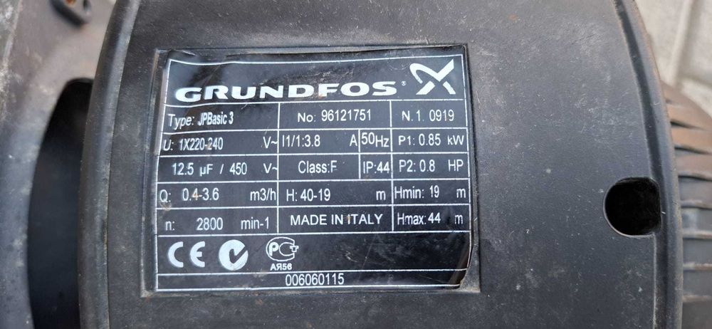 Pompa Hidrofor grundfos jp basic 3