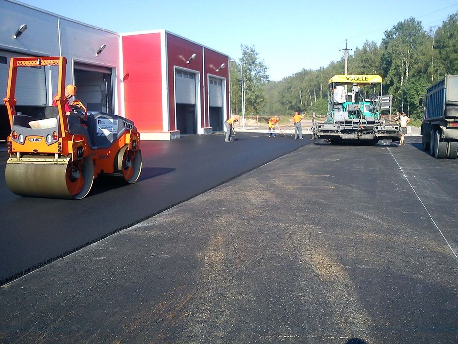 Асфальтирование.Асфальт