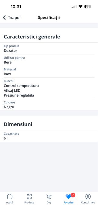 Dozator bere Philips perfect draft