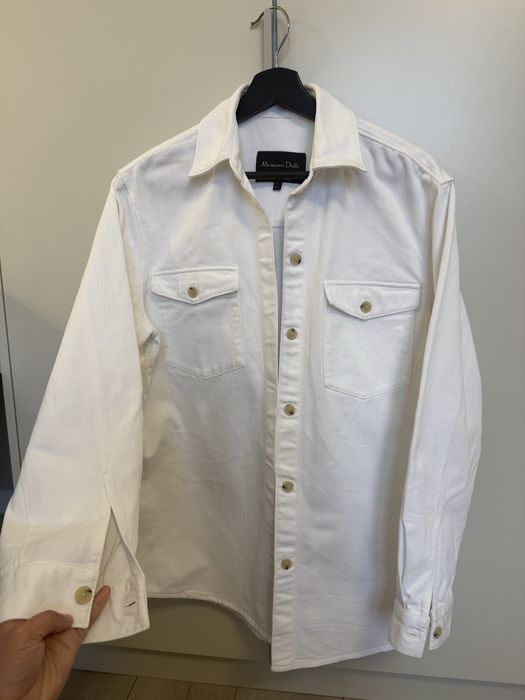 Джинсовая рубашка Massimo Dutti