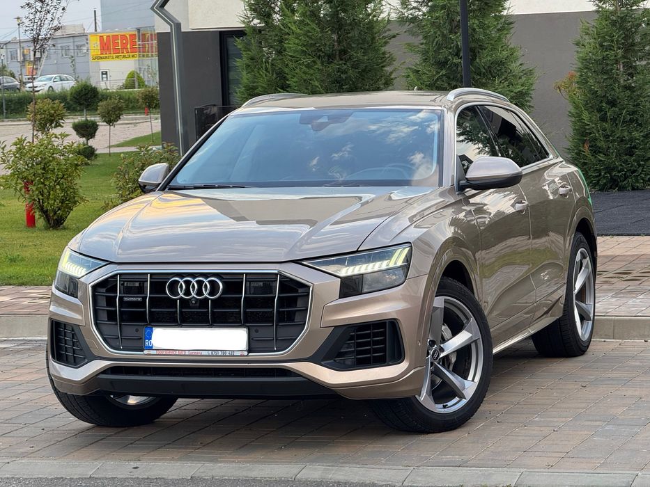 Audi Q8 2019 3.0 TDI 286cp Matrix/Interior exclusive/Bang&olufsen/Soft close usi/Camere/Suspensie/PRET 35999