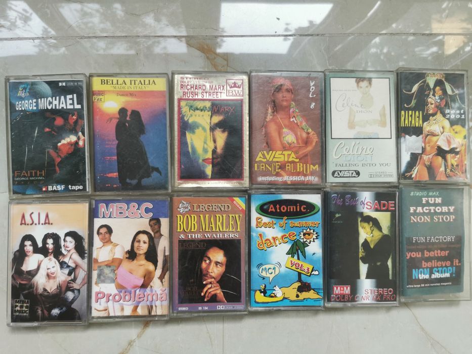 Casete audio muzica romanasca Asia. MB&C Atomic Bob Marley