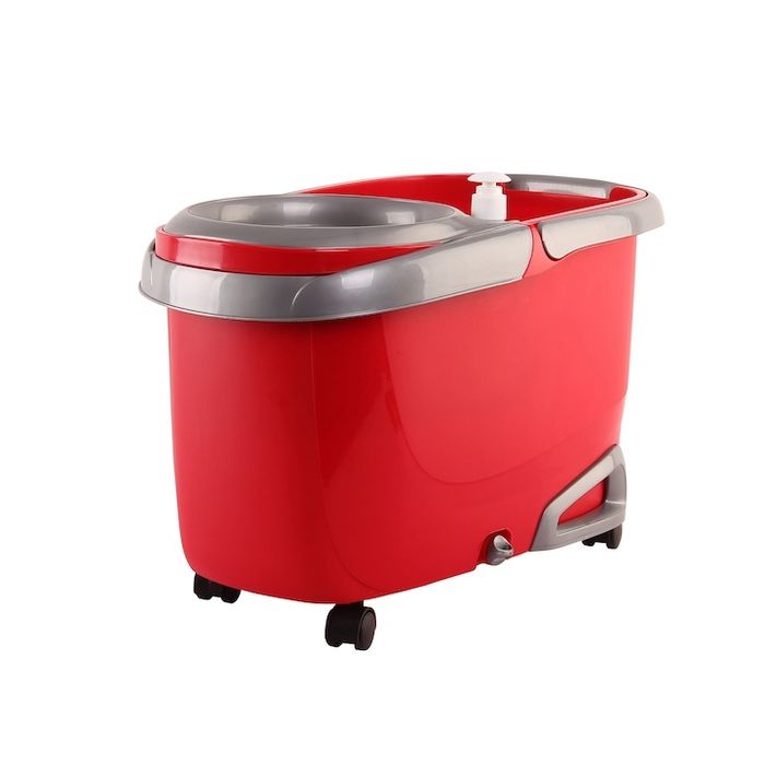 Set curatenie Kring AMBER, galeata cu centrifuga inox turbo