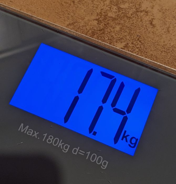 Кантар с подсветка