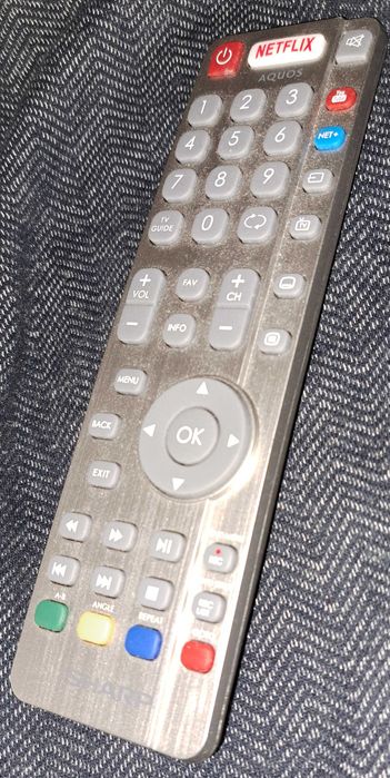 Telecomanda originala smart tv SHARP RF (RADIO) nouă