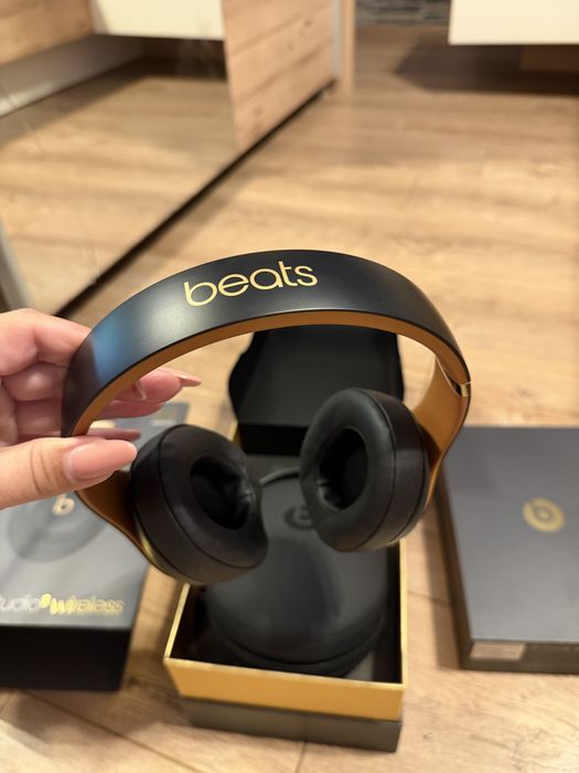 Casti over ear Beats Studio3, wireless, Shadow Gray