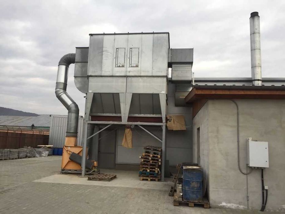 Exhaustor industrial Schuko 30 kW pentru rumeguș
