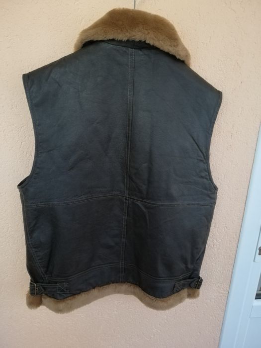 Vestă bărbati din piele Davo M