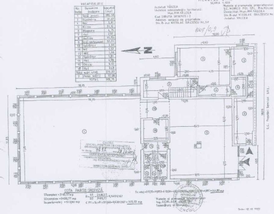 Spatiu comercial 715mp 24 trepte