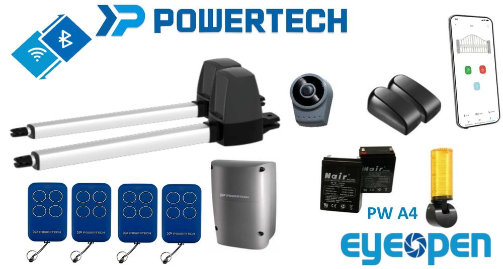 Автоматика распашных ворот Powertech A4.