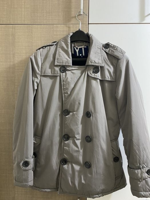 geaca-groasa-barbati,marca Y-Two Jeans,marimea S,gri,imblanita