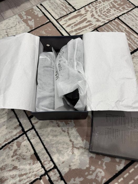 Зимняя кожаная обувь