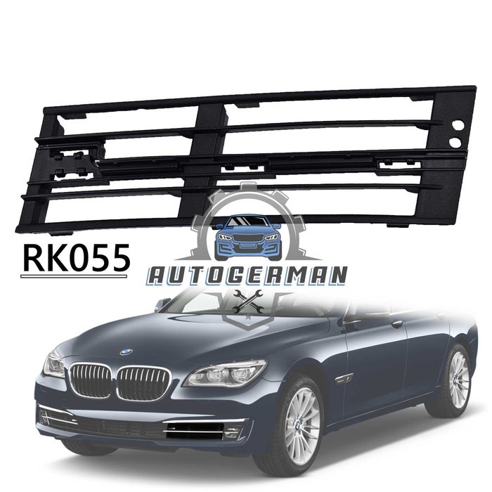 Решетка за халоген на BMW 7 серия F01 F02 LCI / Facelift  Ф01 Ф02 730