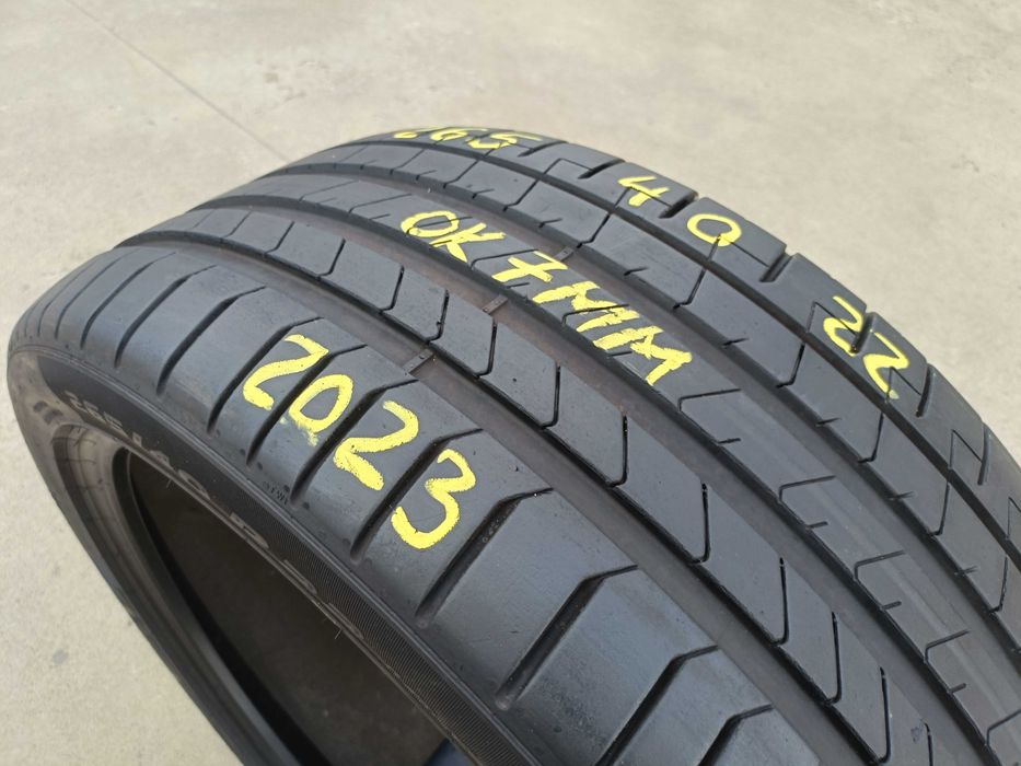 O anvelopa vara 265 40 22 pirelli p zero profil de 7 mm dot 2023