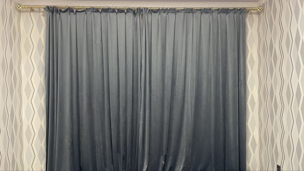 Продам Шторы и тюль по 5 м