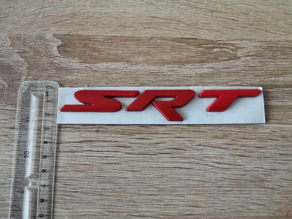SRT червена емблема