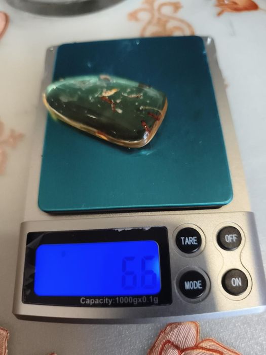 „Lot 5 bucăți copal natural Madagascar cu incluziuni – 30,1 g