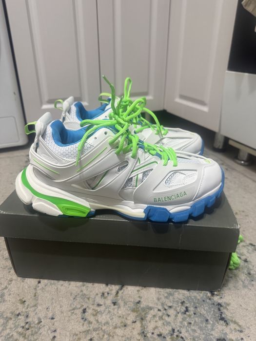 Balenciaga truck 1 blue green