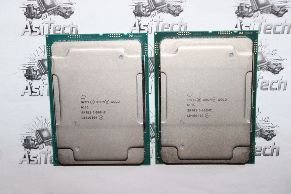 2 x Procesor Intel Xeon Gold 6136 12 Cores/24Th 3.0-3.7GHz 24.75mb 150w Lga3647