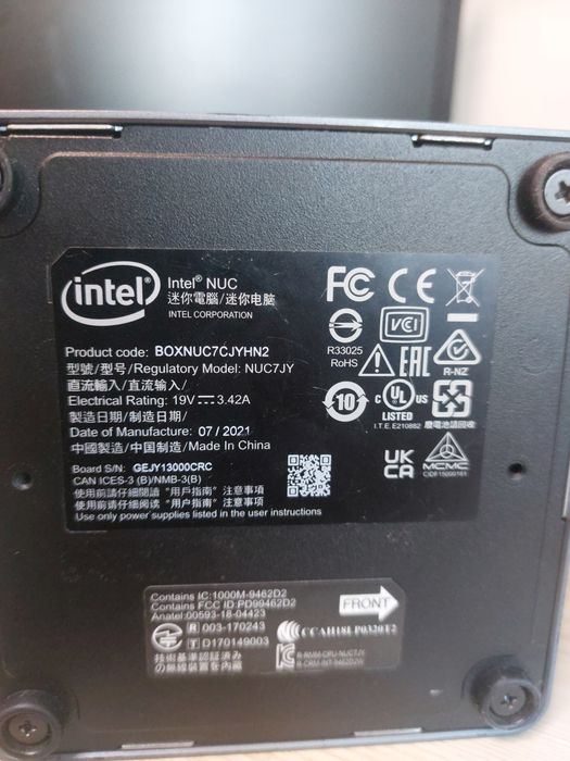 Продам мини пк intel nuc
