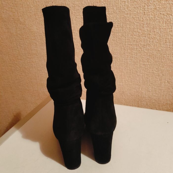 Продам сапоги, натуральная замша