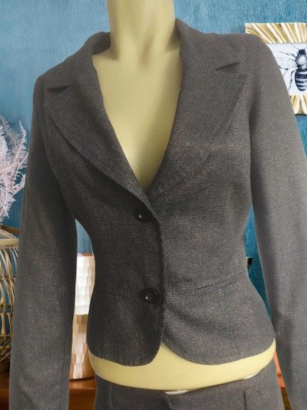 Set costum office Sacou si pantaloni dama S