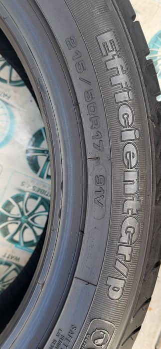 2 anvelope 215 50 17 goodyear efficientgrip 7mm