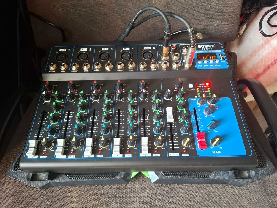 Boxe the box pro,subwoofer behringer si mixer