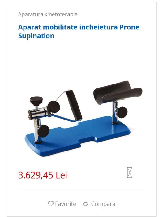 Aparat mobilitate incheietura Prone Supination