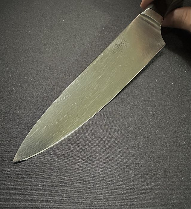 Set 2 Cuțite RAADVAD – Chef + Santoku – 53 HRC