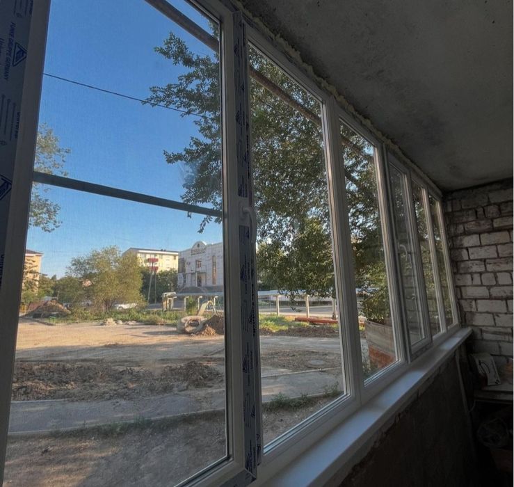 Пластиковые Окна Пластиковые  Болкон Дверь Алюминий Есік Терезе Пласти