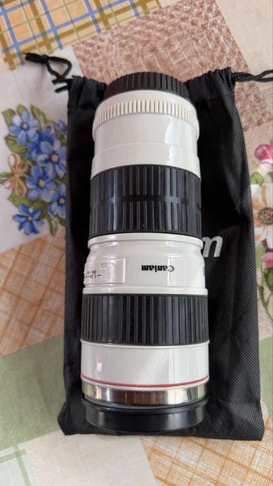 Електрическа термо чаша - Обектив Caniam 70-200mm с подгряване за кола
