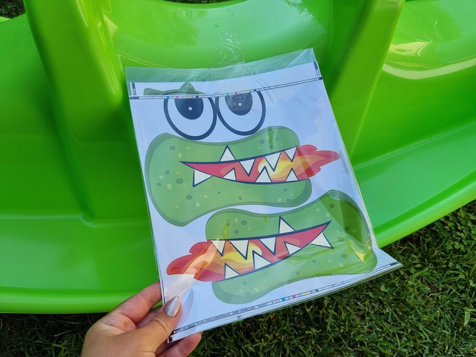 Balansoar copii cu 3 locuri Dragon, nou