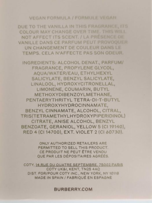 Burberry Goddess Eau de Parfum 50ml