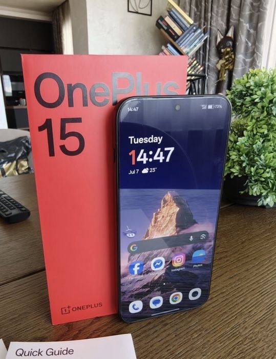 Oneplus 15 Black 512GB Глобален